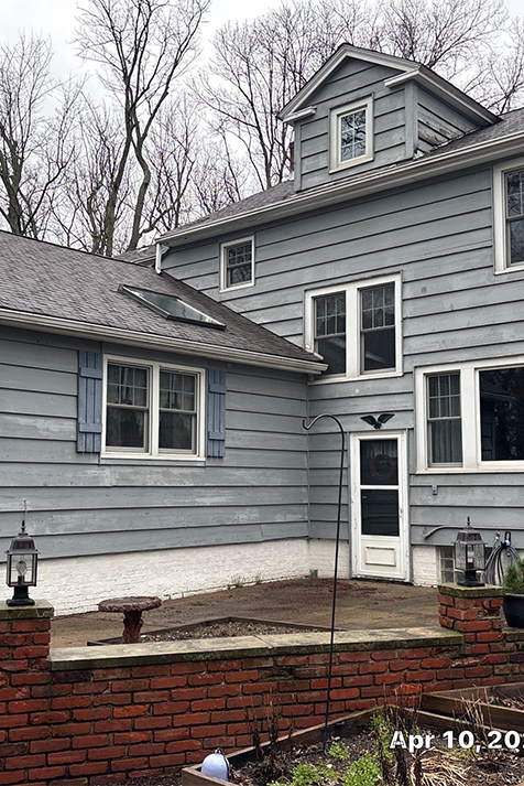 dark blue exterior house painting white trim cleveland oh best buy painting before