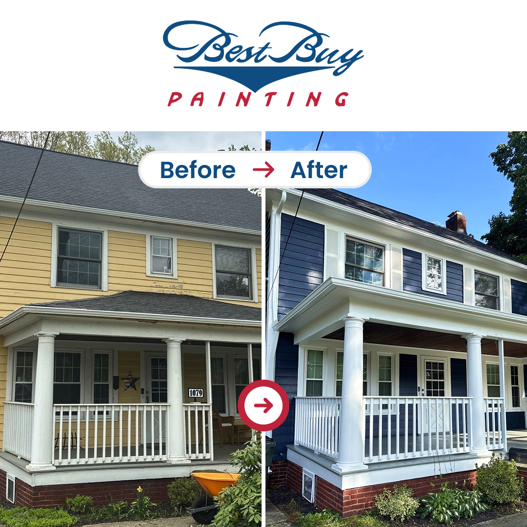 Best Buy Painting Before and After